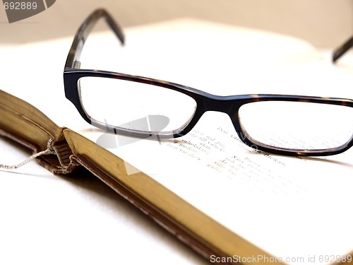 Image of Book and Glasses