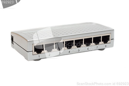 Image of Eight port switch