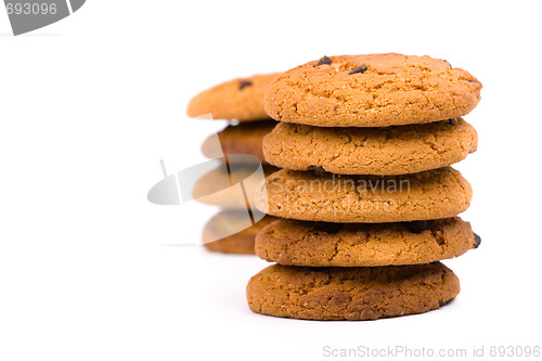 Image of oatmeal chocolate chip cookies