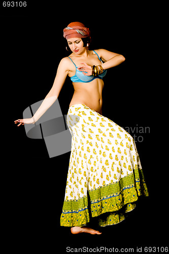 Image of woman dances east dance