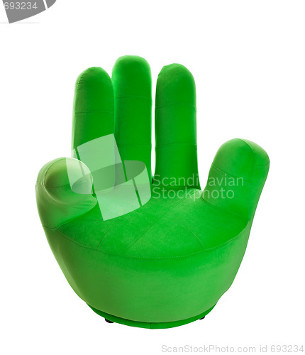 Image of Green Hand Chair