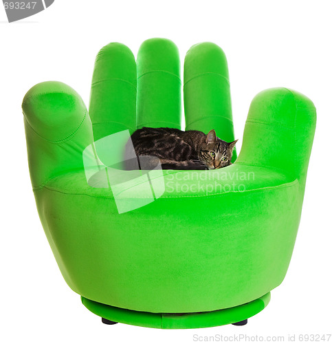 Image of Green chair