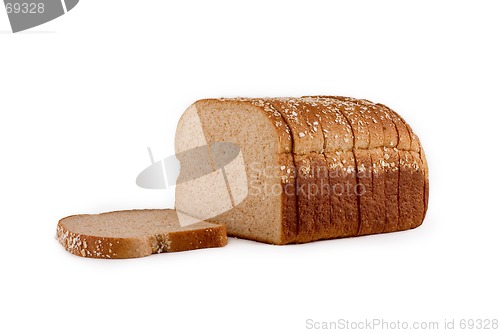Image of Isolated loaf of bread