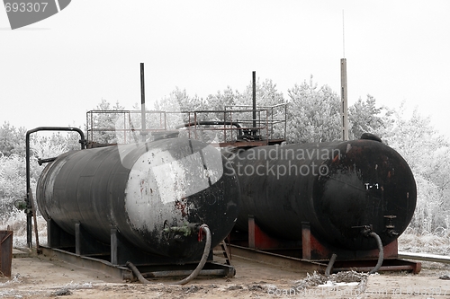 Image of Oil Silo