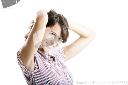 Image of Beautiful young woman