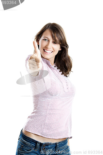 Image of Successful young woman
