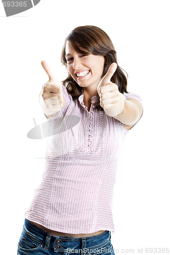 Image of Successful young woman