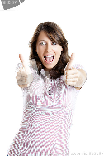 Image of Successful young woman