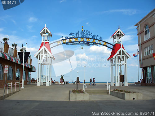 Image of ocean city boardwalk 