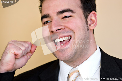Image of Happy Business Man