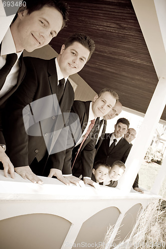Image of Wedding Party Groomsmen