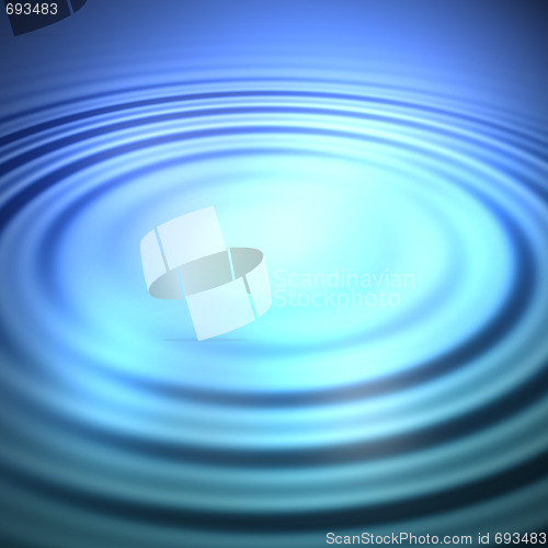 Image of Blue Water Ripples