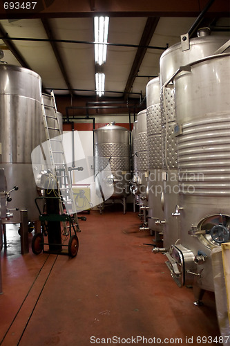 Image of Wine Storage Tanks