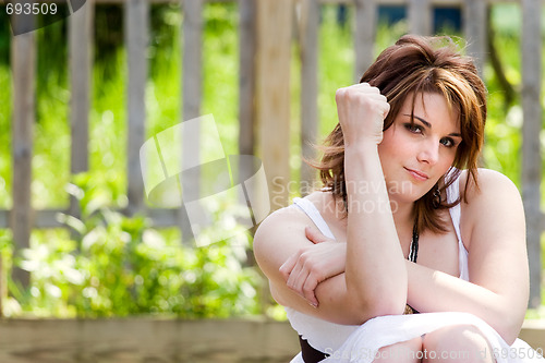 Image of Confident Young Woman