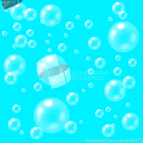 Image of Clear Bubbles Texture