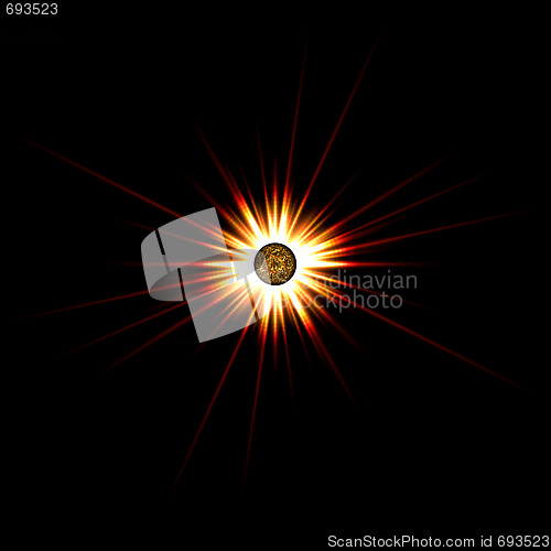 Image of Solar Flare Star Burst