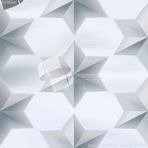 Image of Star Studded Brushed Metal