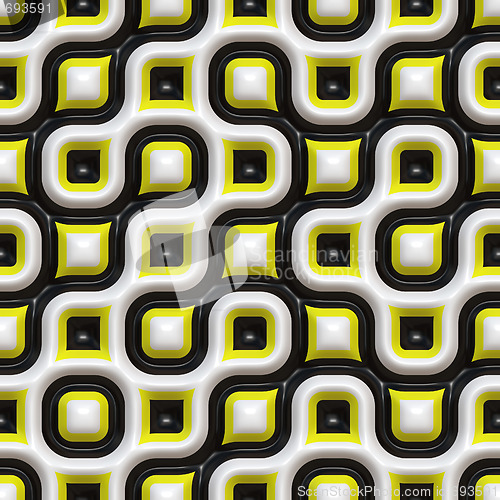 Image of Checkered Organic Pattern