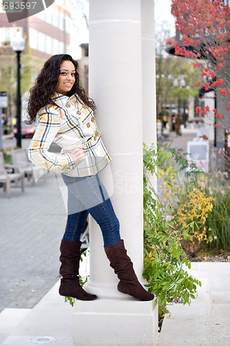 Image of Stylish Young Woman