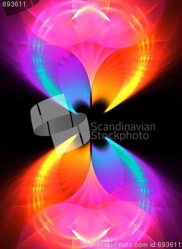 Image of Funky Fractal Background