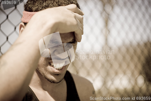 Image of Frustrated Athlete