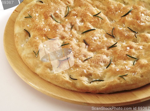 Image of italian pizza - focaccia