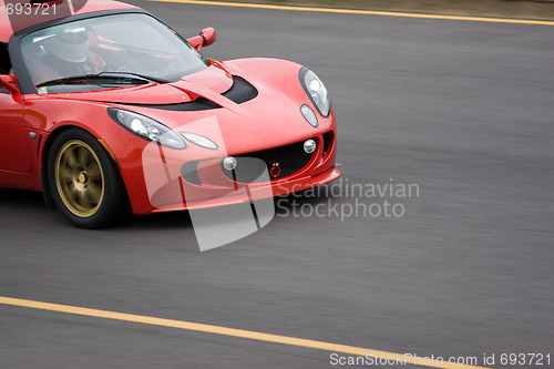 Image of Speeding Sports Car 