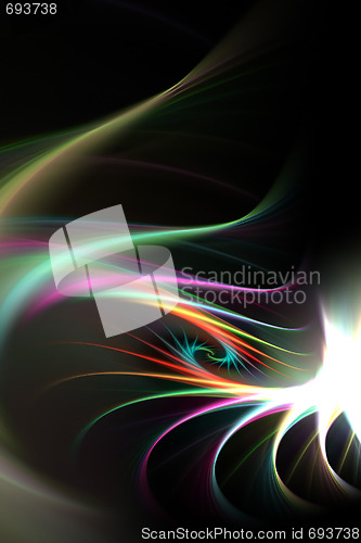 Image of Funky Abstract Fractal