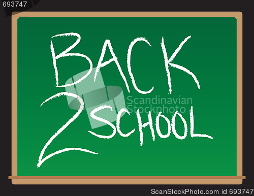 Image of Back To School Chalkboard