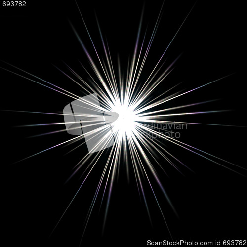 Image of Solar Flare Star Burst