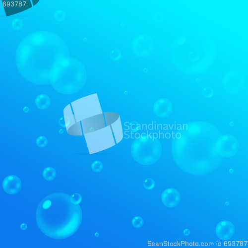 Image of Clear Bubbles Texture