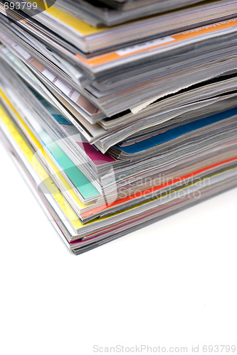 Image of Pile of Magazines