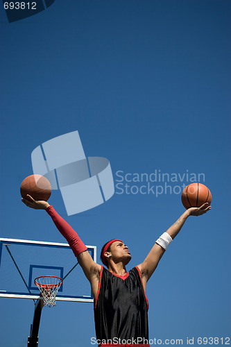 Image of Confident Basketball Player