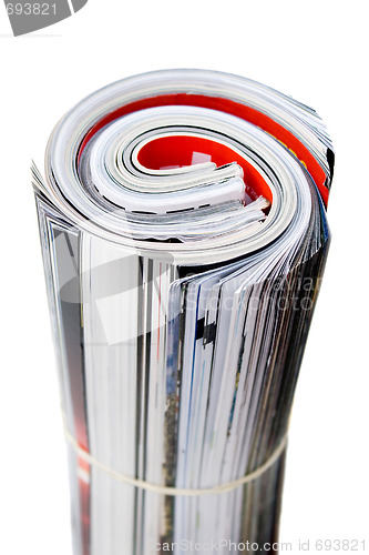 Image of Rolled Up Magazines