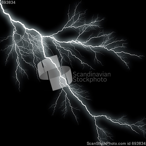 Image of Lightning Background