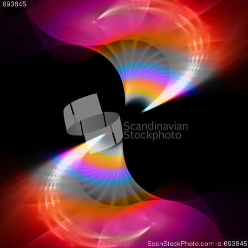 Image of Rainbow Fractal Twirl