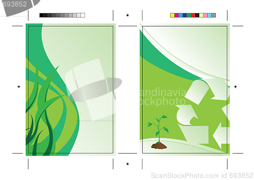 Image of Going Green Postcard Template