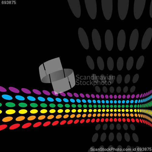 Image of Rainbow Circles Layout