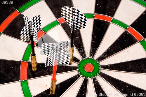 Image of Three Darts off the Mark