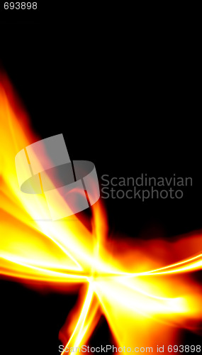 Image of Fiery Abstract Layout