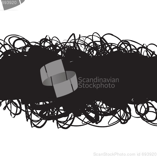 Image of Grunge Scribble Background