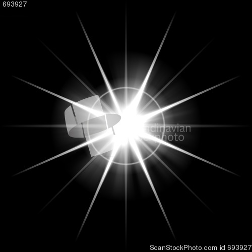 Image of Bursting Lens Flare