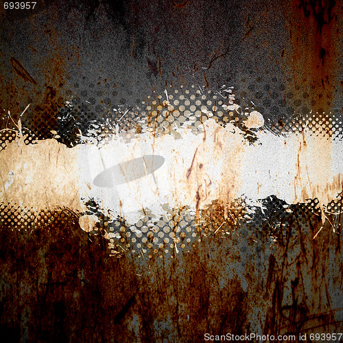 Image of Grungy Splatter Template