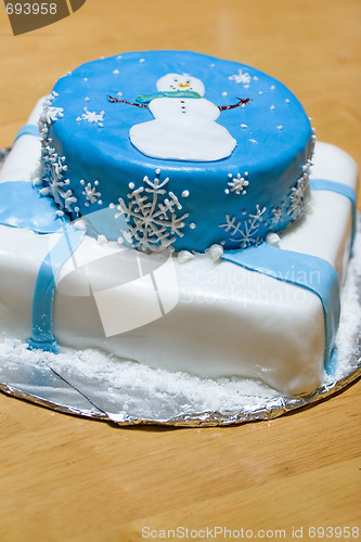 Image of Snowman Cake