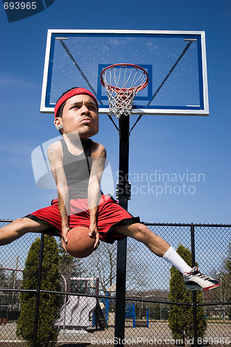 Image of Big Head Basketball Player