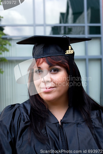 Image of Young Woman Graduating