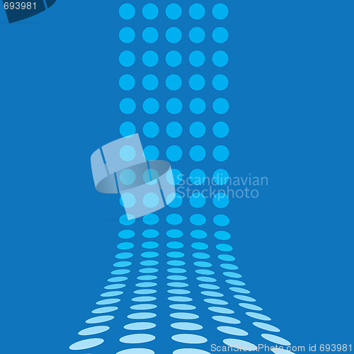 Image of 3D Dotted Line