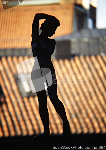 Image of Girl Silhouette