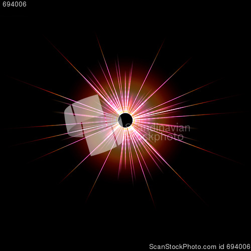 Image of Solar Flare Star Burst