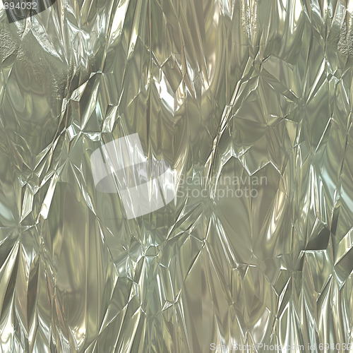 Image of Wrinkled Tinfoil Texture